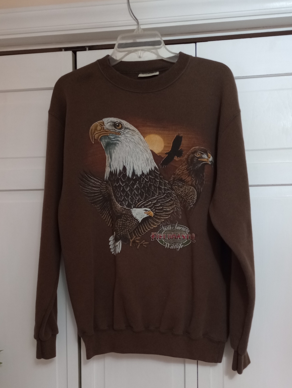 Vintage 1990s Fieldmaster brown crewneck sweatshirt Size M